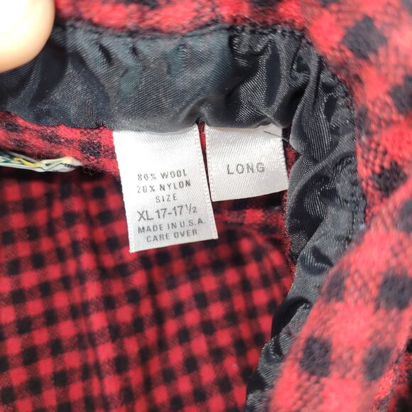 Vintage LL Bean Mens Plaid Flannel Shirt Sz XL Long Sleeve Casual Made in USA - Picture 7 of 16